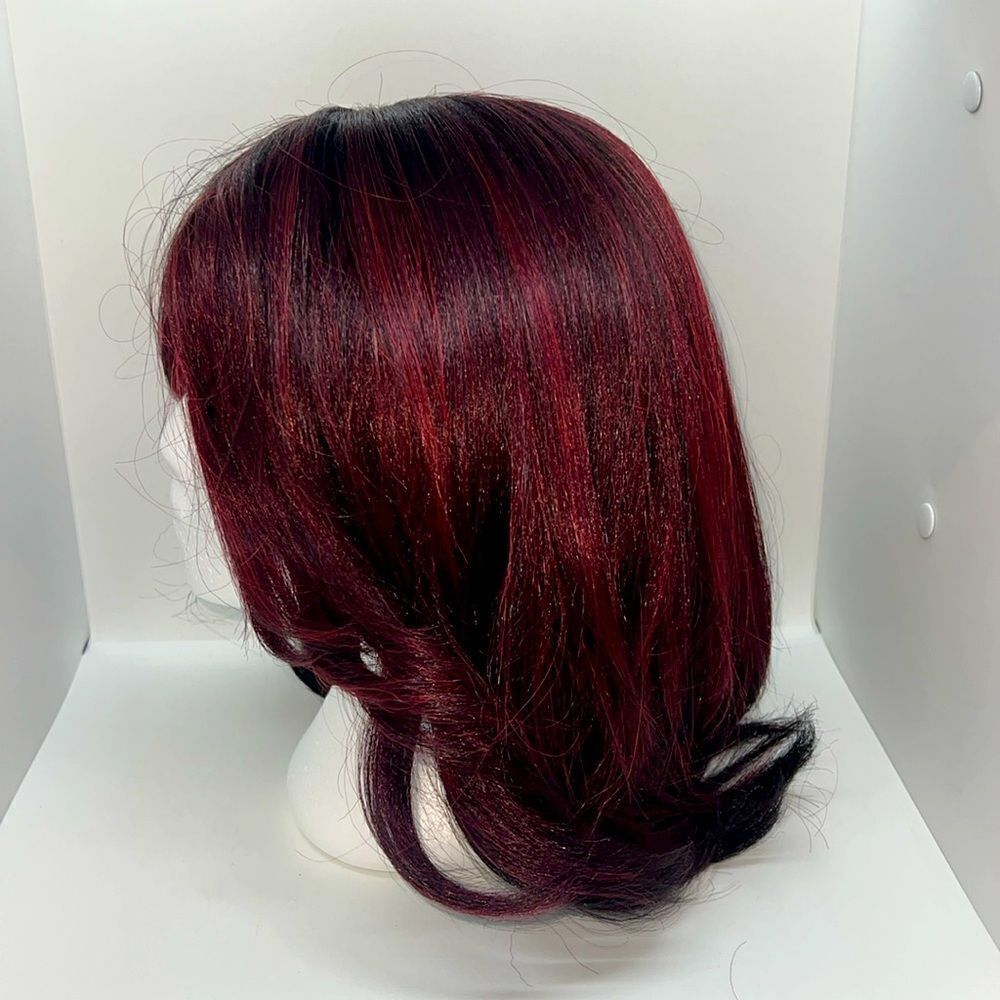Beautiful Modu Collection Burgundy Wig. - Picture 2 of 6